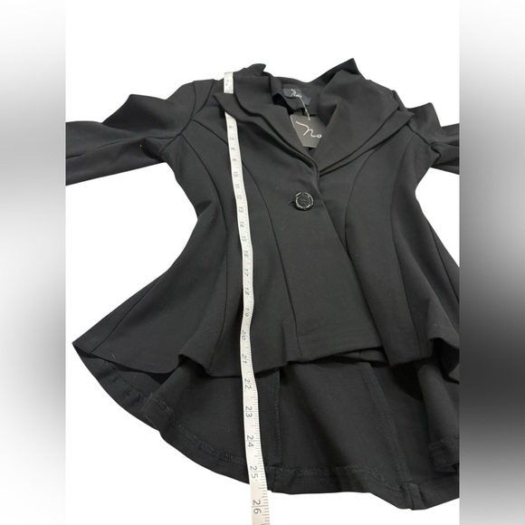 noir Elegant Black Women's Blazer - Picture 11 of 11
